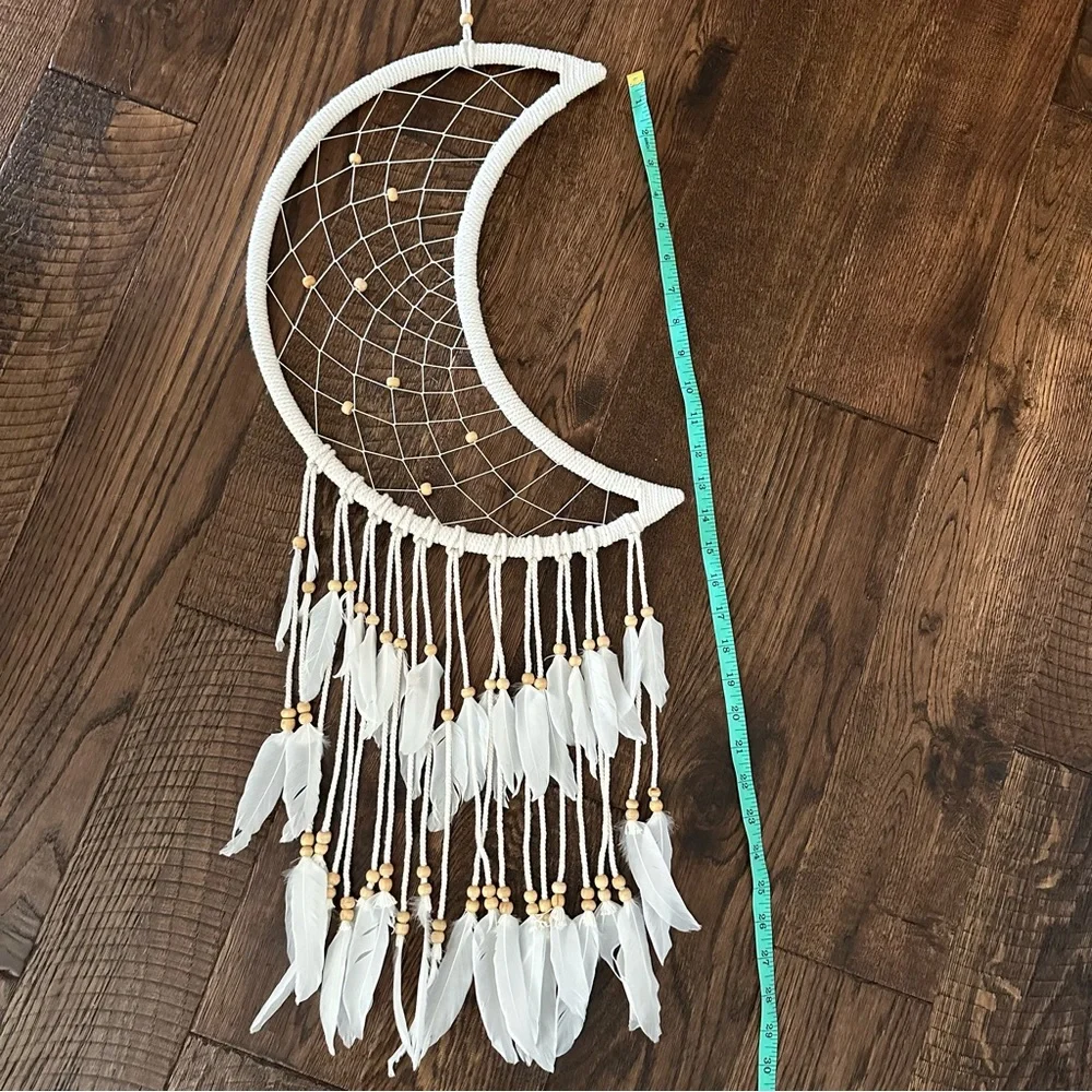 Crescent moon dream catcher
